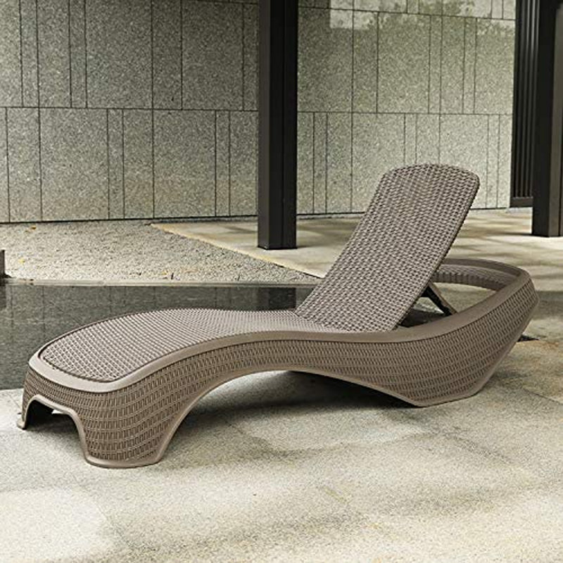 Ingifrith 200cm Long Reclining Single Chaise, Grey