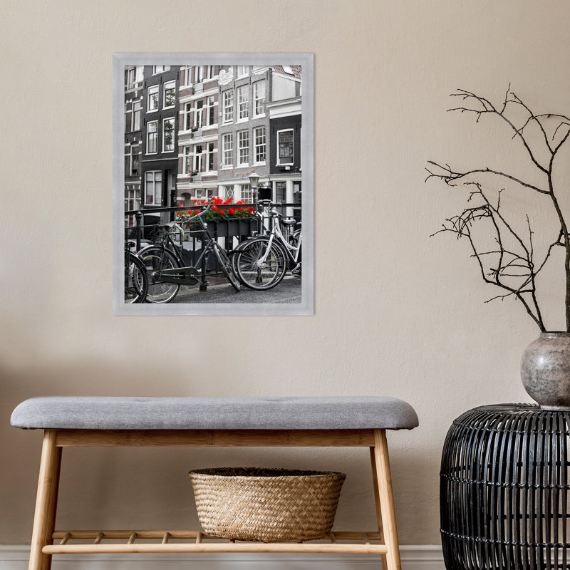 Cadre photo simple en bois Jeane, 11 po x 14 po