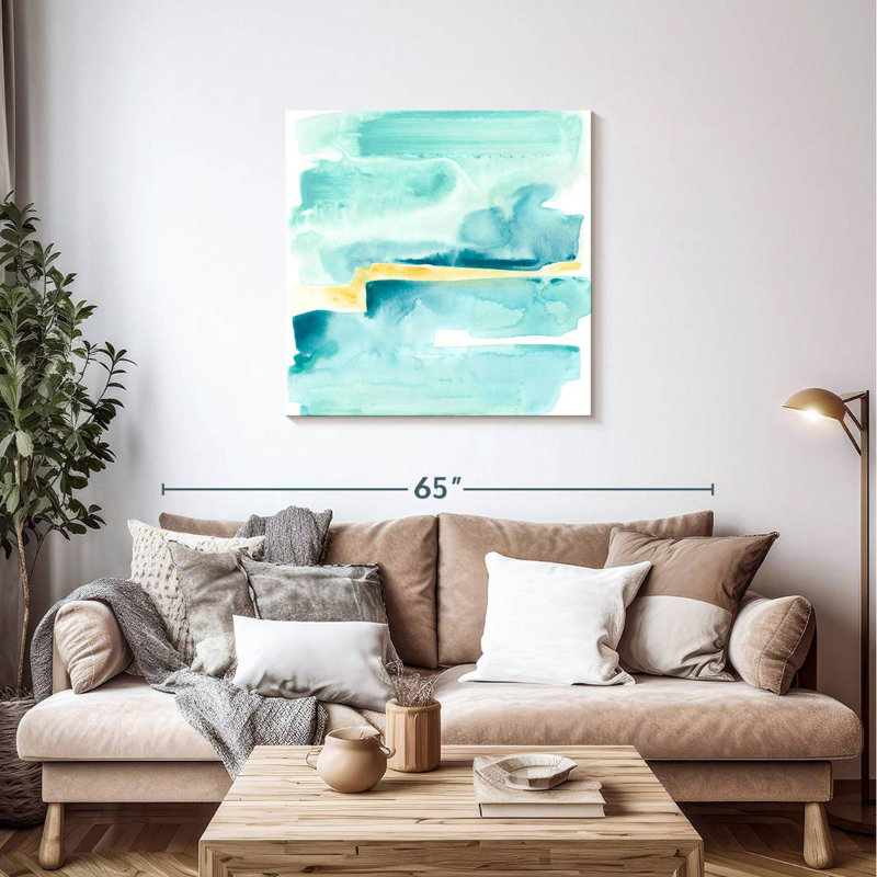 Liquid Shoreline IV, 36" H x 36" W