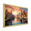 City Venice Architectural Popart II, reproduction d'art sur toile-755272159-755272158