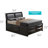 Marilla Vegan Leather Platform Storage Bed-20431756-20431754