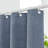 Linen Textured Shower Curtain and Hooks Set-654248351
