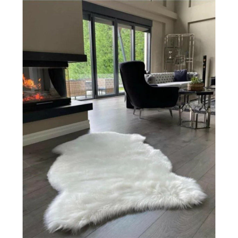 Tapis antibactérien 100% polyester lavable à la machine, 3,3 x 4,9 pi, épaisseur 0,2 po | Couleur blanc doux, 600 g / m² | Idéal pour la maison, le bureau et les chambres d'enfants | Durable et facile à nettoyer, parfait pour les endroits très passants