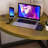 Walnut Half-circle Solid Wood desks-326487642