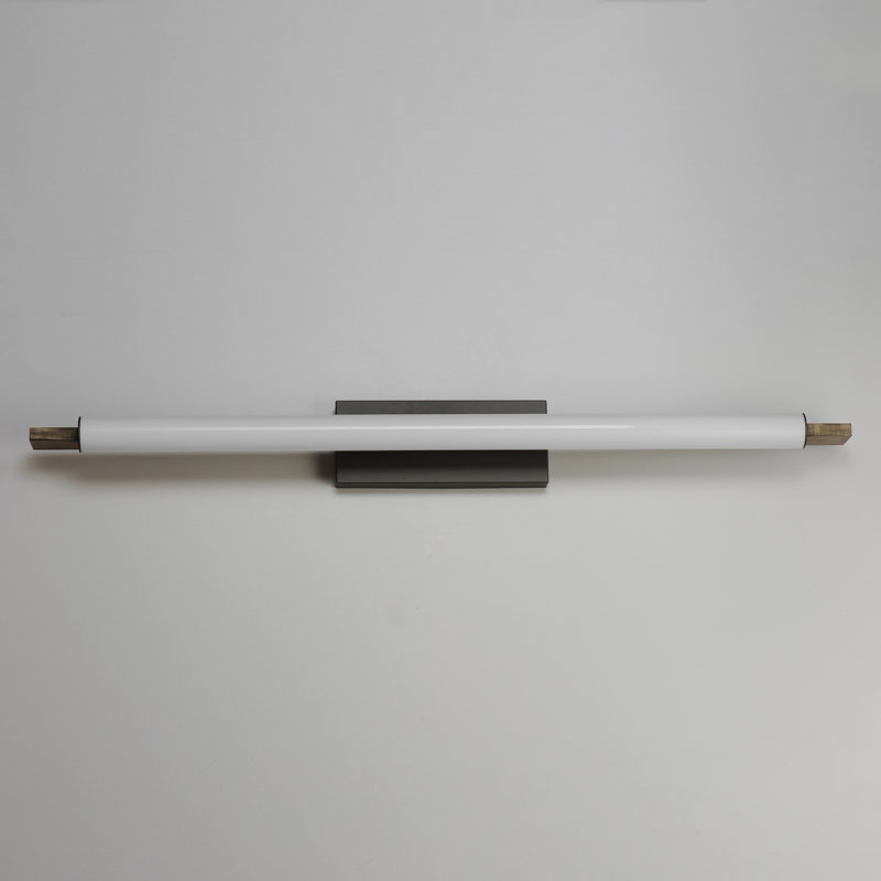 Joist-Wall Sconce, 4.75" H x 45.25" W x 4.75" D, Driftwood/Charcoal