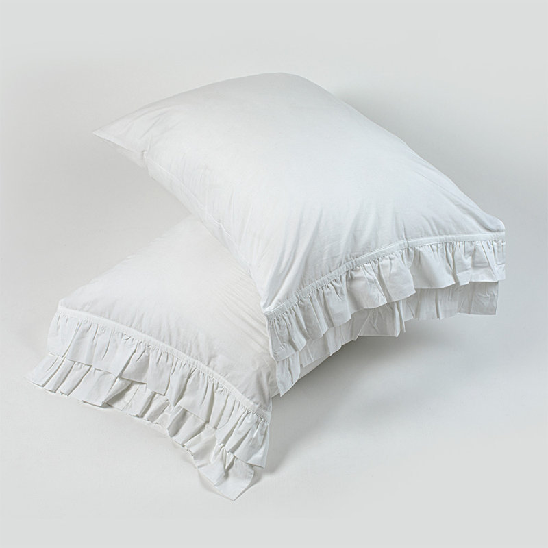 Mosley Cotton Blend Percale Sheet Set -, King Sheet Set + 2 Pillowcases, White