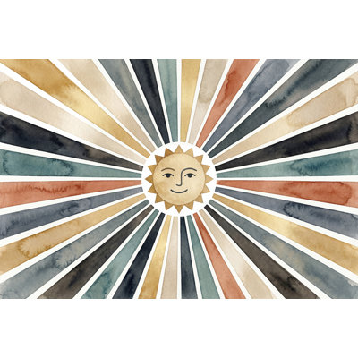 Adhésif mural Sunburst