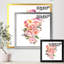 Fleurs roses, peinture sur toile-59915247-59915248