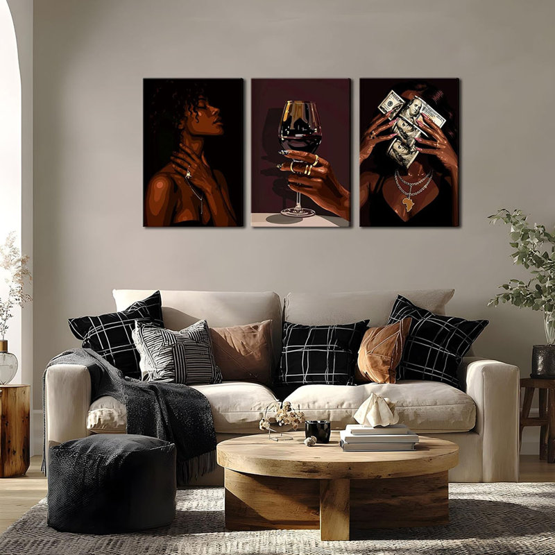 3 Piece Wrapped Canvas Print