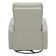 Arrianna-Fiona Genuine Leather Swivel Power Recliner