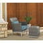 Argento Club Patio Chair with Cushions-609773008