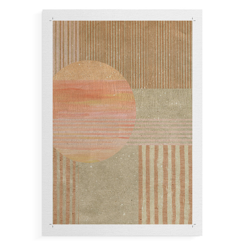 Adobe Sunrise I - Impression sur toile seulement - NON-CADRE