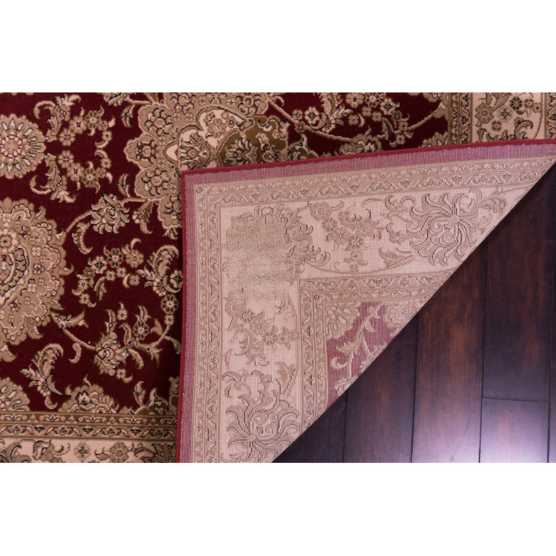 Tapis rouge agra Atterbury, Rectangle 9 pi 2 po x 12 pi 10 po