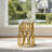 47.2" Round Glass Dining Table Set for 4, Kitchen&Dining Table Set with 4 Velvet Chairs, Modern Gold Stainless Steel Base Table Set-1427186457-1427186438-1427186463