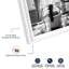 Décoration murale "Her prive I" Shadowbox Print Glam par Notoriart, cadre blanc, 37 x 55-78601008-78601006