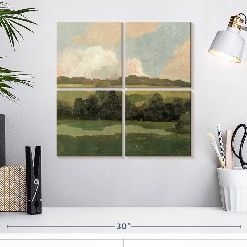 Alchord soirée ocre II, H 18 po x l 18 po