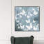 Animaux, papillons dans le vent, insectes - Impression sur toile-50589388-50589396