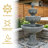 Outdoor Weather Resistant Sculptural Fountain