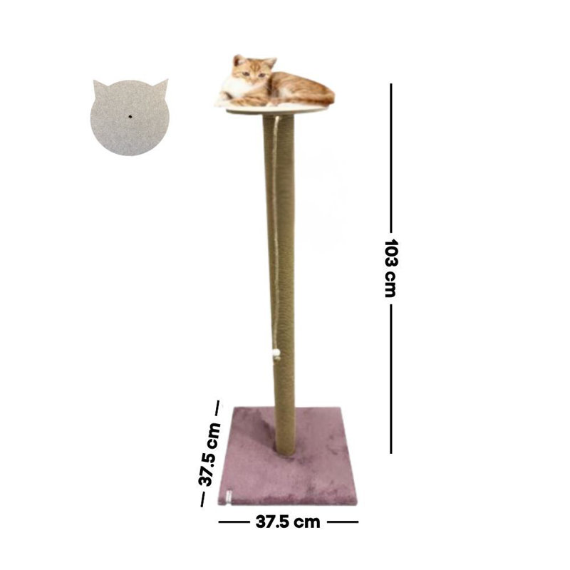 Grattoir pour chat, Vieux rose