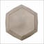 Table d'appoint d'extérieur, gris clair