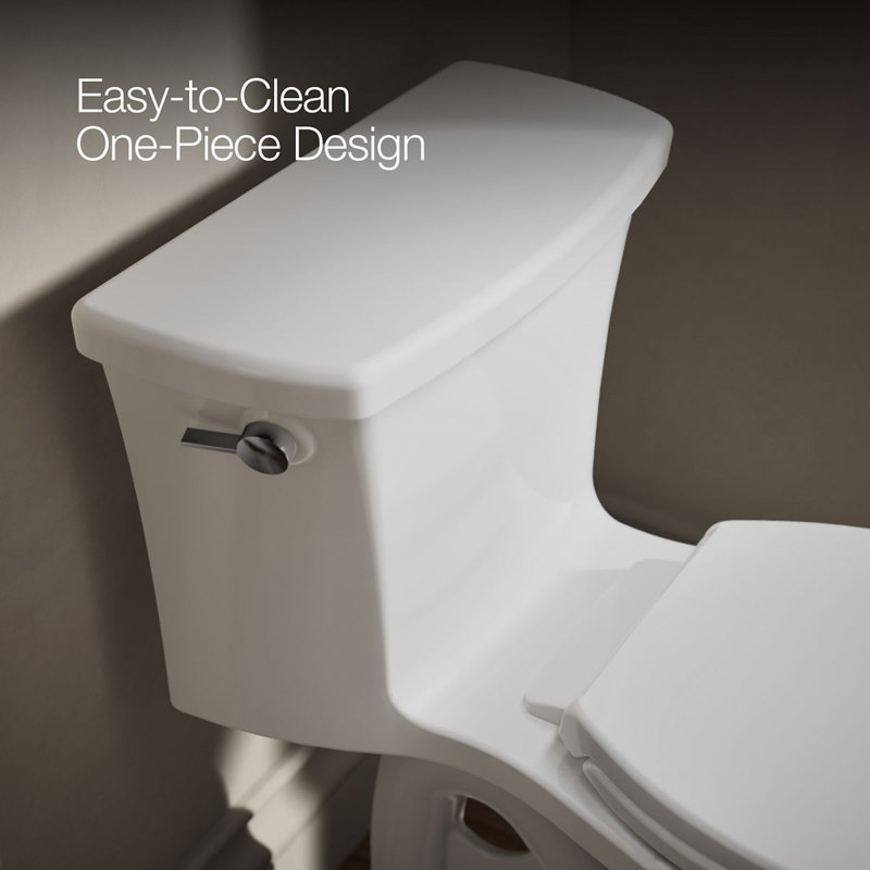 Highline One-Piece Elongated Toilet 1.28 Gpf