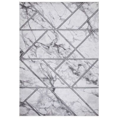 Perryopolis gris géométrique sans argent vieilli