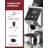 Tuni G1 Conical Burr Coffee Grinder, 48 Grind Settings Anti-static Burr Mill, Precision Electronic Timer and LED Touchscreen for Espresso/Drip/Cold Brew/French Press, Stainless Steel, Silver-122494784