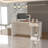Rectangle Solid + Manufactured Wood Reception Desk with Filing Cabinet