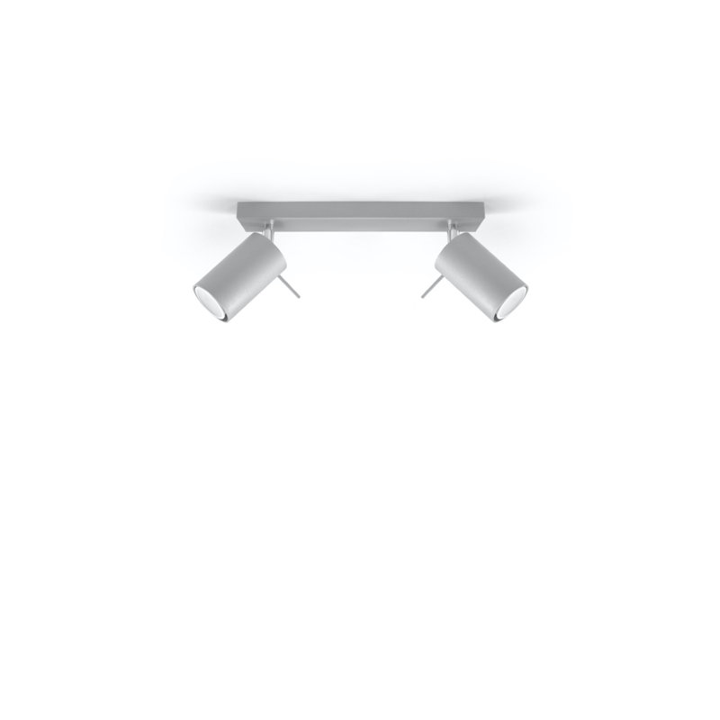 Heimskringla Spotlight, 15cm H x 30cm W x 8cm D, Grey