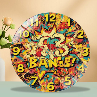 Horloge murale 12 po