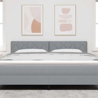 Fabric Headboard Geometric With Headboard Fabric