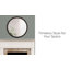 Miroir d'appoint mural Astele