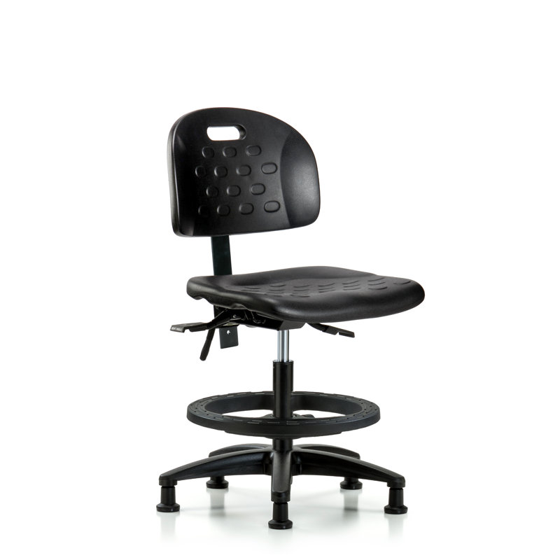 Alessia Drafting Chair, Casters, Included, No Arm Included