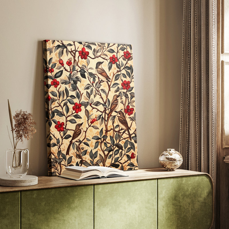WM MORRIS Series LXXXI  -Premium Gallery Wrapped Canvas -Ready to Hang