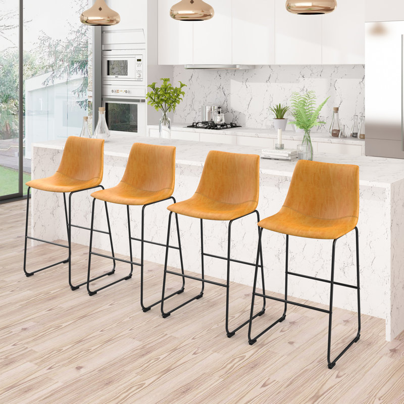 Azrah 27'' Bar & Counter Stool, Tan