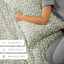 Ensemble de draps en microfibre à motif floral 4 pièces-97832647-130800769