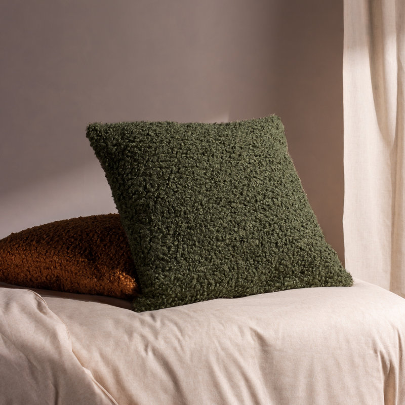 Dalrymple Square Cushion Cover, Khaki