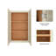 Armoire de cuisine blanche avec tablettes réglables l 24 po x H 30 po x P 12 po-814792622-814792613