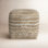 Reynold 16" Genuine Leather Pouffe
