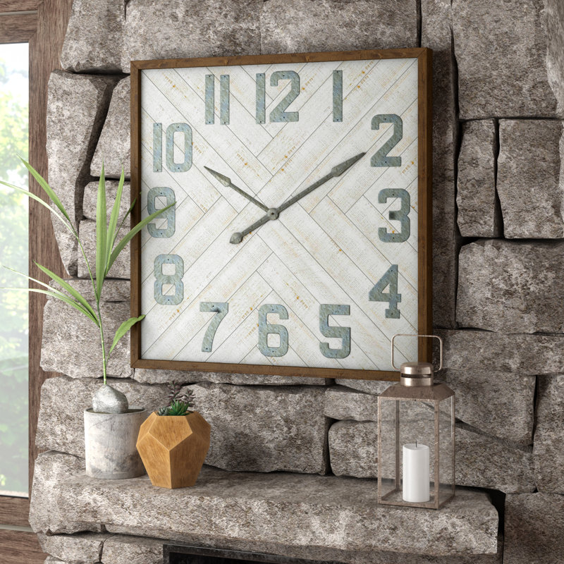 Wall Clock, White