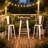 Industrial Style 3-Piece Compact Dining Set