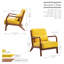 Upholstered Armchair-1486187980