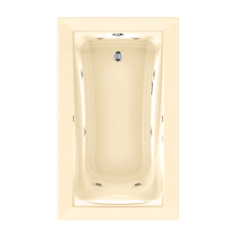 Baignoire encastrée 60 po x 36 po Green Tea, Os