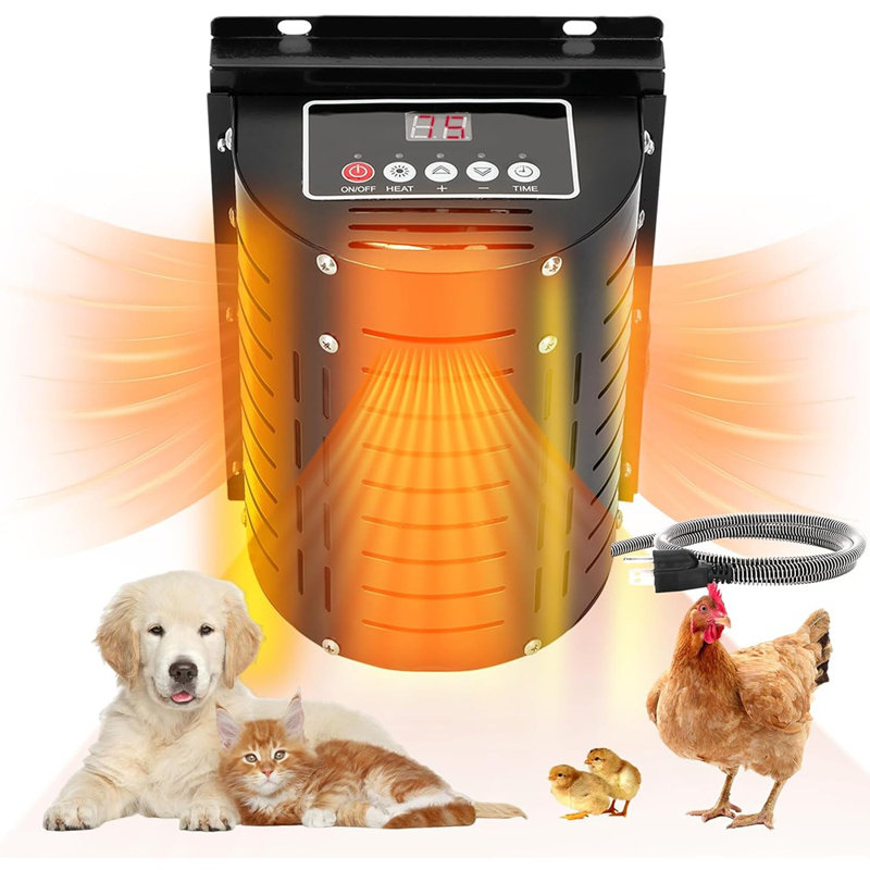 Chaufferette pour chien avec thermostat réglable et minuterie, 400 W ...