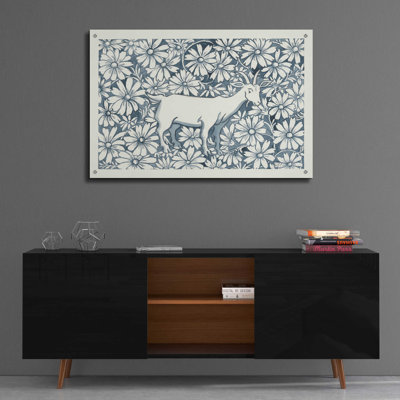 «Farm Life III» par Miranda Thomas, art mural en verre acrylique