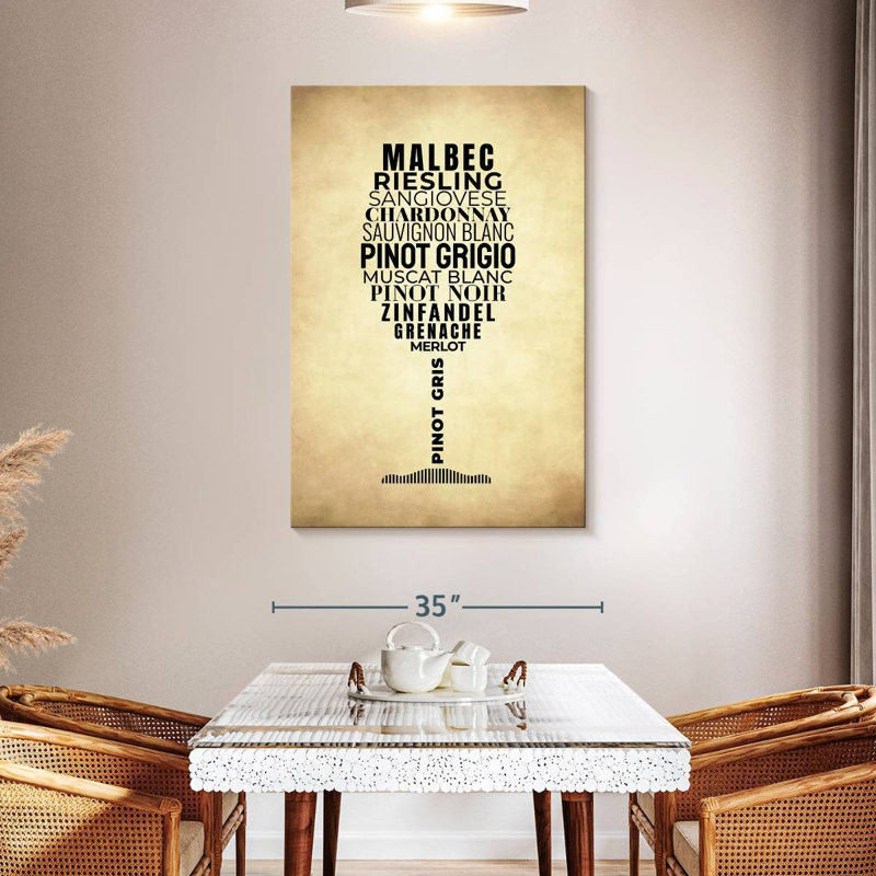 " Glass Bar Quotes " by NolanGrafix, 48" H x 32" W x 1.25" D