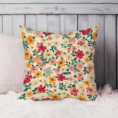Botanical Spring Floral Wildflowers Flower Pattern IX Cottage & Cottagecore