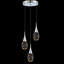 Luminaire suspendu grappe 3 lumières DEL Jayshing