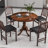 Arush Round Solid Wood Dining Table-810479231