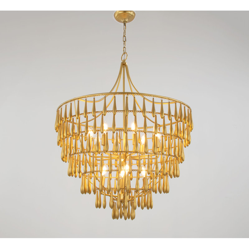 Ana Chandelier, Gold